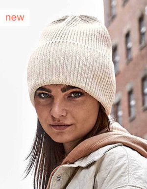 Velká pletená čepice Cuffed Beanie - Reklamnepredmety