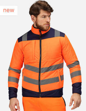 Nepromokavá teplá bunda Pro Hi Vis