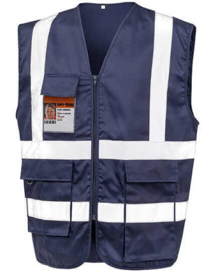 Reflexní vesta pro extra zatížení Heavy Duty Polycotton Security - Reklamnepredmety