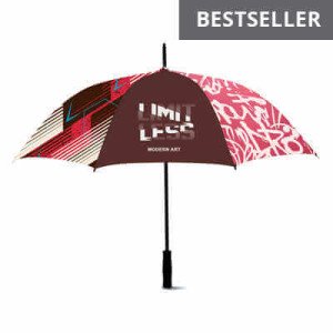 23" automatický deštník Premium, plnobarevně potisknutelný - Reklamnepredmety