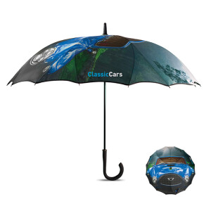 ⌀102cm/23″ Jednopanelový deštník pro nepřerušované designy — různé barvy