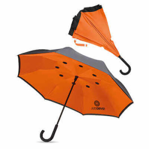 23" reverzní deštník, plnobarevně potisknutelný - Reklamnepredmety
