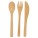 Sada bambusových příborů - 8258513-2 - variant 