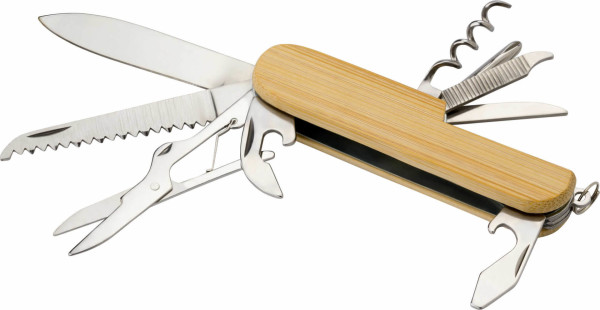 Bambusový kapesní nůž