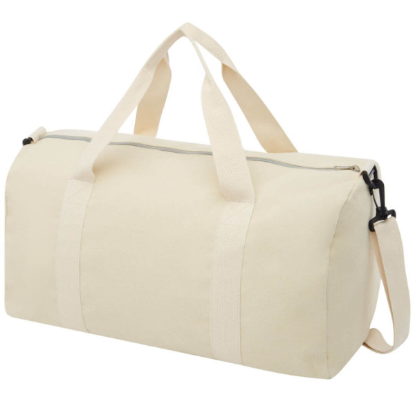 Sportovní taška Pheebs z recyklované bavlny a polyesteru s gramáží 210 g/m²