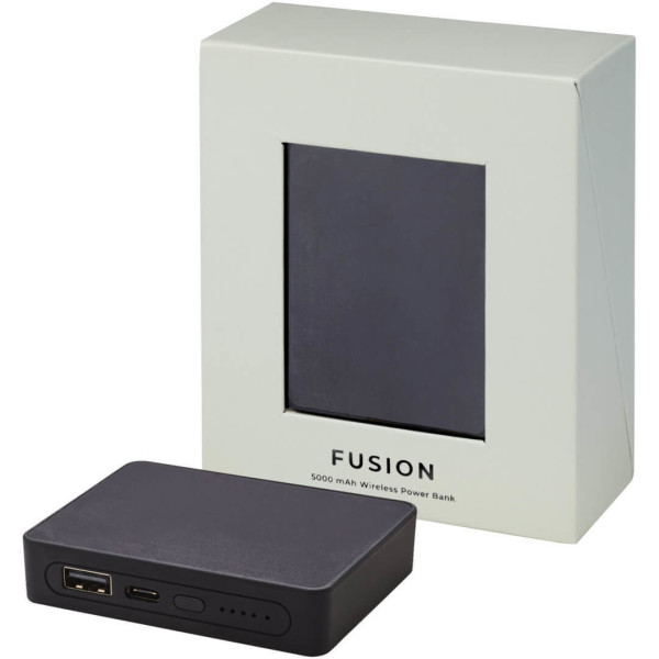 5000mAh bezdrátová powerbanka Fusion