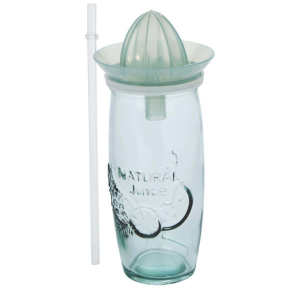 Koktejlový pohárek z recyklovaného skla s lisem na citrusy Verano