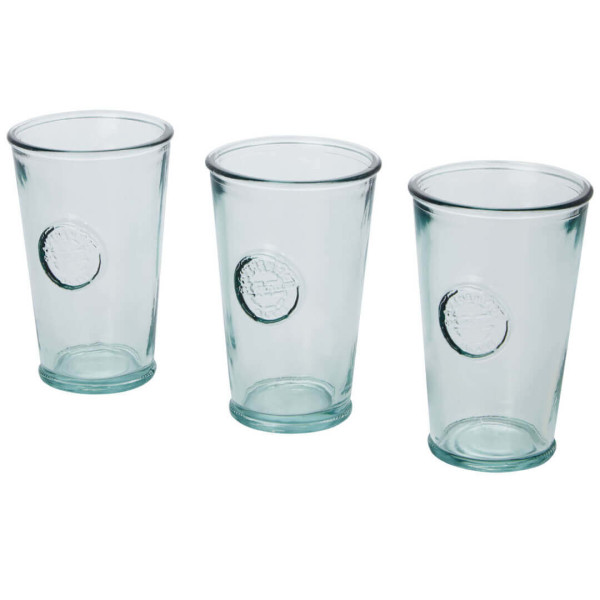 Sada tří 300ml sklenic z recyklovaného skla Copa