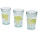 Sada tří 300ml sklenic z recyklovaného skla Copa - 11317201_E1 - variant PF 11317201