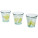 Sada tří 250 ml sklenic z recyklovaného skla Copa - 11317301_E1 - variant PF 11317301
