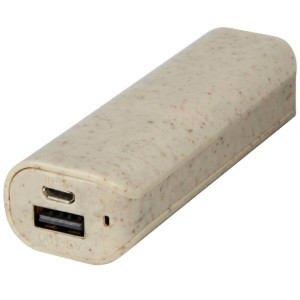 Powerbanka z pšeničné slámy Yoko 1 200 mAh