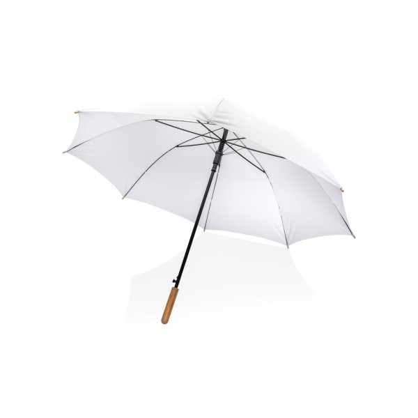 27" bambusový auto-open deštník Impact ze 190T RPET AWARE™,