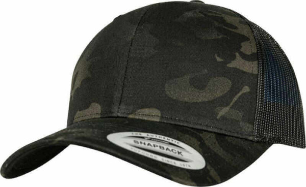 6 panelová kšiltovka Retro Cap Multicam®