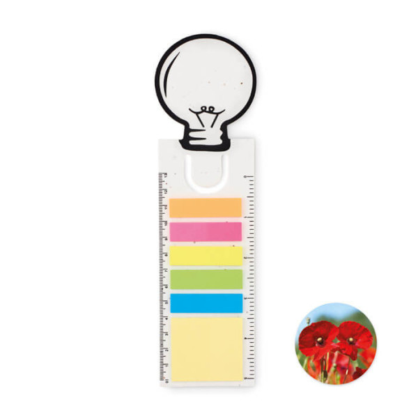 Záložka s lístky a semínky IDEA SEED