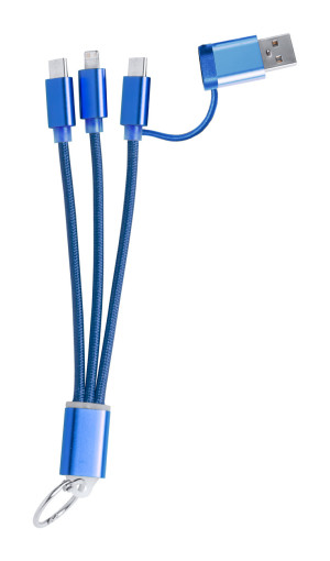 Frecles USB nabíjecí kabel s přívěškem na klíče - Reklamnepredmety