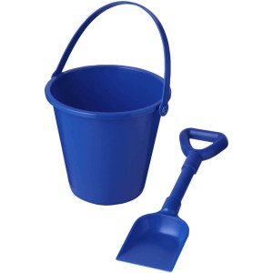 Plážový kbelík a lopatka z recyklovaného plastu Tides - Reklamnepredmety