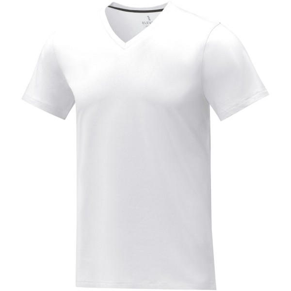 Pánské tričko s krátkým rukávem a výstřihem do V Somoto
