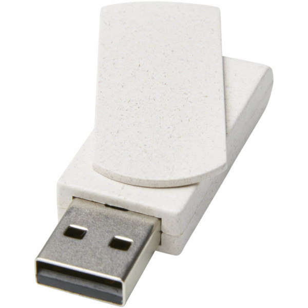 USB flash disk z pšeničné slámy s kapacitou 4 GB Rotate