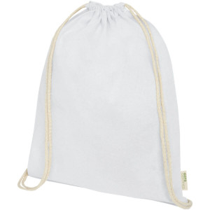 Šňůrkový batoh z organické bavlny GOTS s gramáží 140 g/m² Orissa - Reklamnepredmety