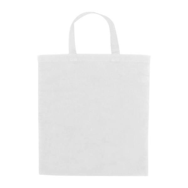 Bavlněná taška OEKO TEX s krátkýma ušima, 140 g/m²