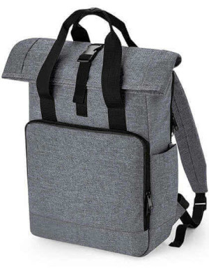 Recyklovaný batoh na laptop Twin Handle Roll-Top - Reklamnepredmety