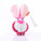 MiniFeet® Dog Toy Knotted Animal Rabbit - MBW170021_1_Front - variant 