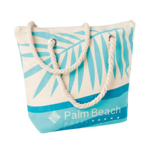 Plátěná celopotisknutelná plážová taška - Reklamnepredmety