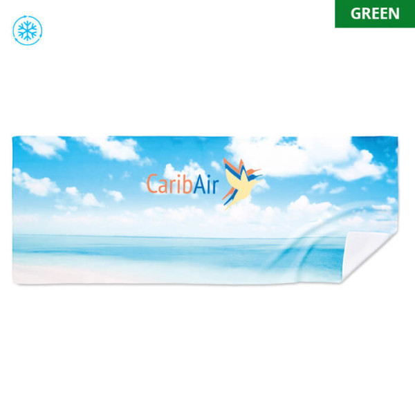 RPET chladící ručník, plnobarevně potisknutelný