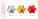Čokoládový set - 5 STARS ENVELOPE - varianty-folie-strieborna-zlata-a-cervena - variant 