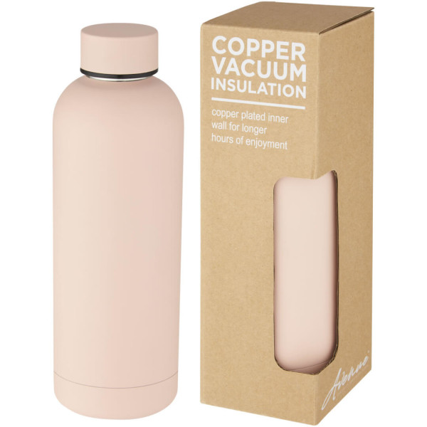 Spring Měděná láhev s vakuovou izolací o objemu 500 ml
