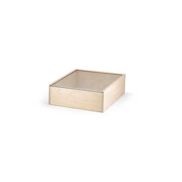 Dřevěná krabice BOXIE CLEAR S