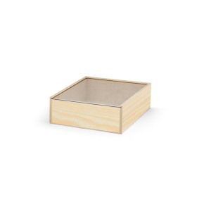 Dřevěná krabice BOXIE CLEAR S - Reklamnepredmety