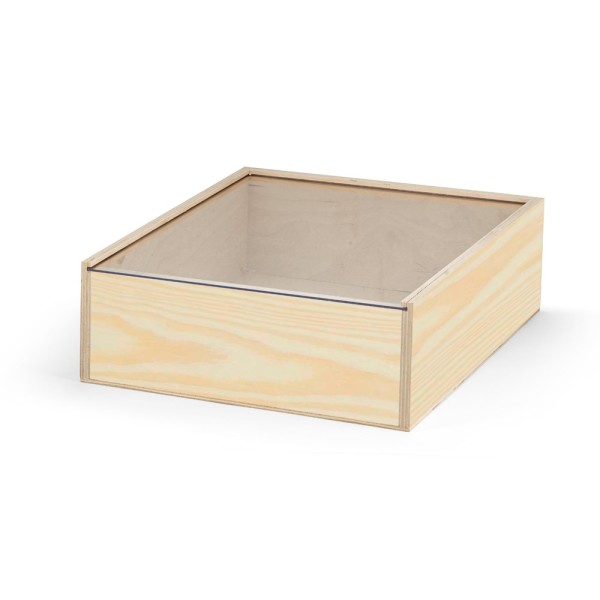 Dřevěná krabice BOXIE CLEAR L