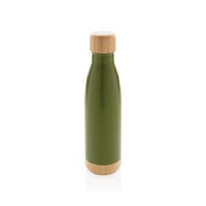 Nerezová termo lahev s bambusovými detaily - Reklamnepredmety