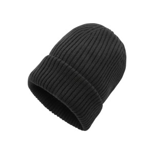 Dvojitě pletená beanie čepice Impact z Polylana® AWARE™ - Reklamnepredmety