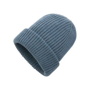 Dvojitě pletená beanie čepice Impact z Polylana® AWARE™ - Reklamnepredmety