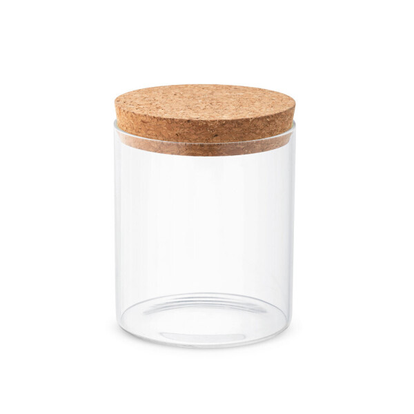 SPICE 700. Láhev z borosilikátového skla s korkovým víčkem 700 ml