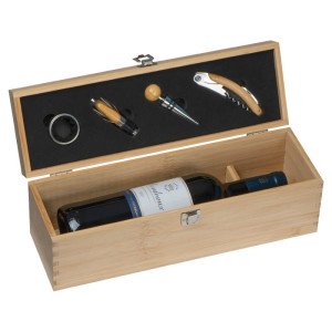 Dřevěná krabice na víno - Reklamnepredmety