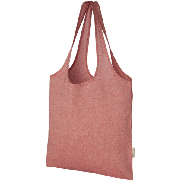 Trendy nákupní taška z recyklované bavlny s gramáží 150 g/m² s obsahem 7 litrů Pheebs