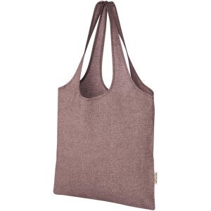 Trendy nákupní taška z recyklované bavlny s gramáží 150 g/m² s obsahem 7 litrů Pheebs - Reklamnepredmety