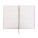 ROBLEDO zápisník se čtverečkovanými stranami 145x210 / 160 stran,  hnědá - R64224_10_a - variant Pr R64224