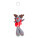 REINDEER reflexní přívěsek,  šedá/červená - R73839_21_b - variant Pr R73839