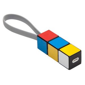 COLOR CLICK&GO USB kabel,  vícebarevné - Reklamnepredmety
