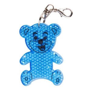 TEDDY RING reflexní přívěsek na klíče - Reklamnepredmety