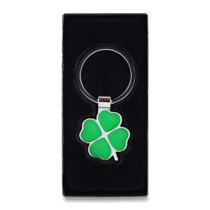 CLOVER LUCK kovový přívěsek na klíče - Reklamnepredmety