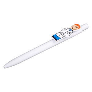 MEDIC kuličkové pero, bílá - Reklamnepredmety