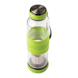 SULMONA skleněná láhev s infuzérem 550 ml - Reklamnepredmety