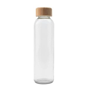 AQUA MADERA lahev ze skla 500 ml, hnědá - Reklamnepredmety
