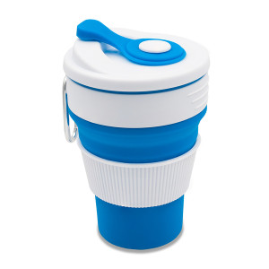 FLEXI skládací silikonový hrnek 350 ml - Reklamnepredmety