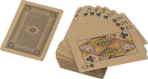Hrací karty TOREO z recyklovaného papíru - Reklamnepredmety